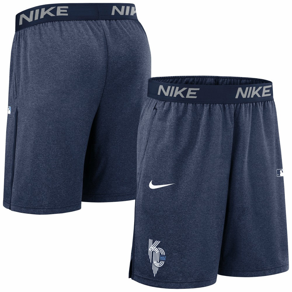 Kansas City Royals Authentic Collection City Connect Performance Knit Shorts Navy