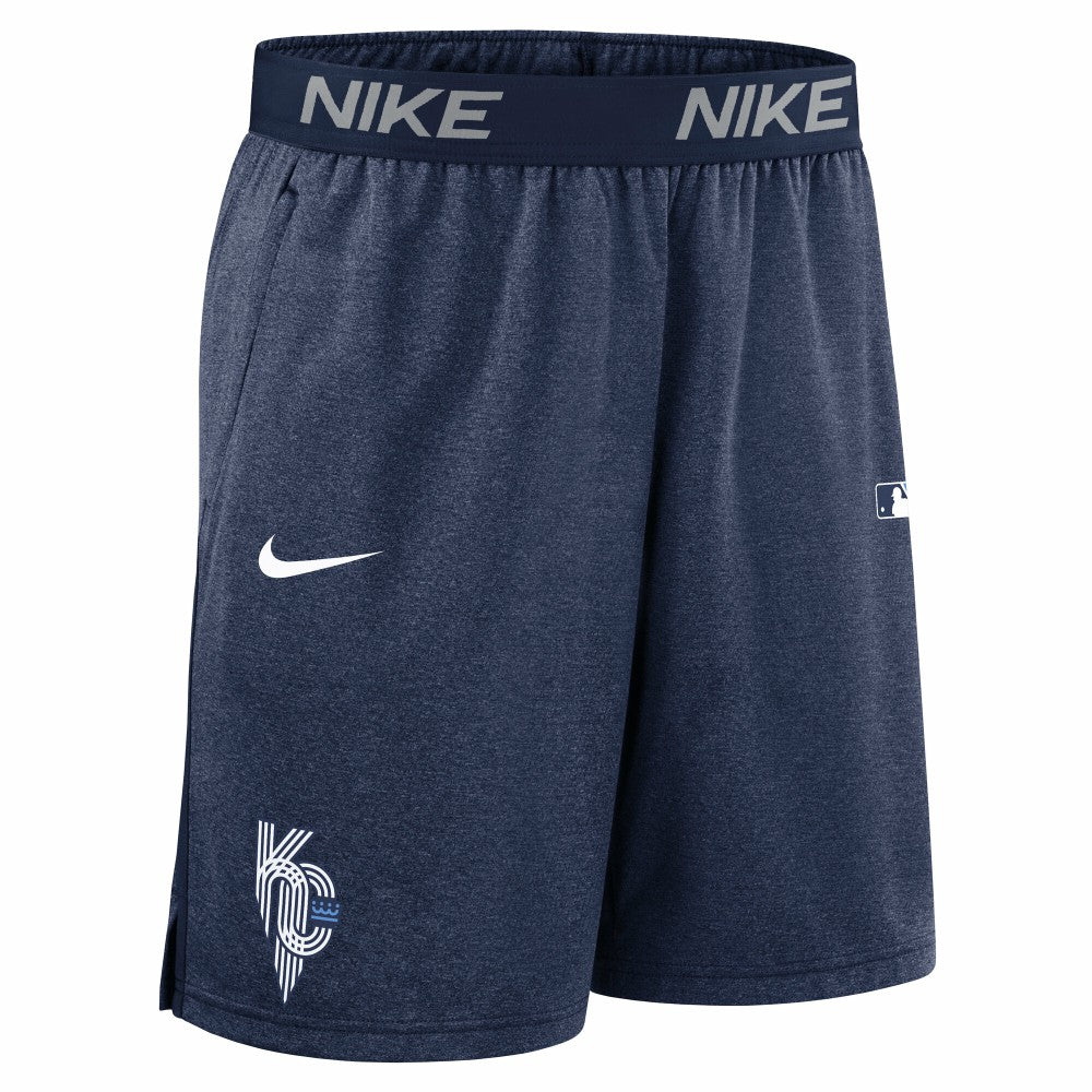Kansas City Royals Authentic Collection City Connect Performance Knit Shorts Navy