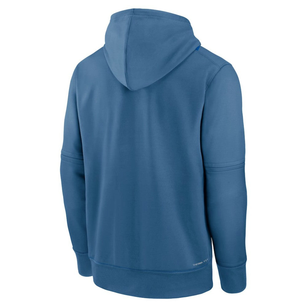 Washington Nationals 2025 City Connect Authentic Collection Performance Pullover Hoodie Blue