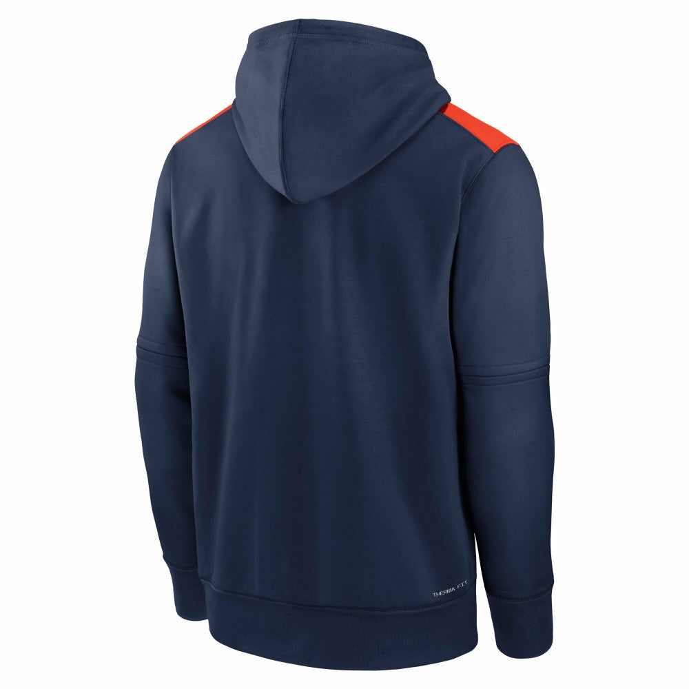 Houston Astros 2025 City Connect Authentic Collection Performance Pullover Hoodie Navy