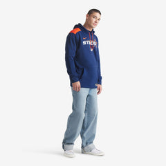 Houston Astros 2025 City Connect Authentic Collection Performance Pullover Hoodie Navy
