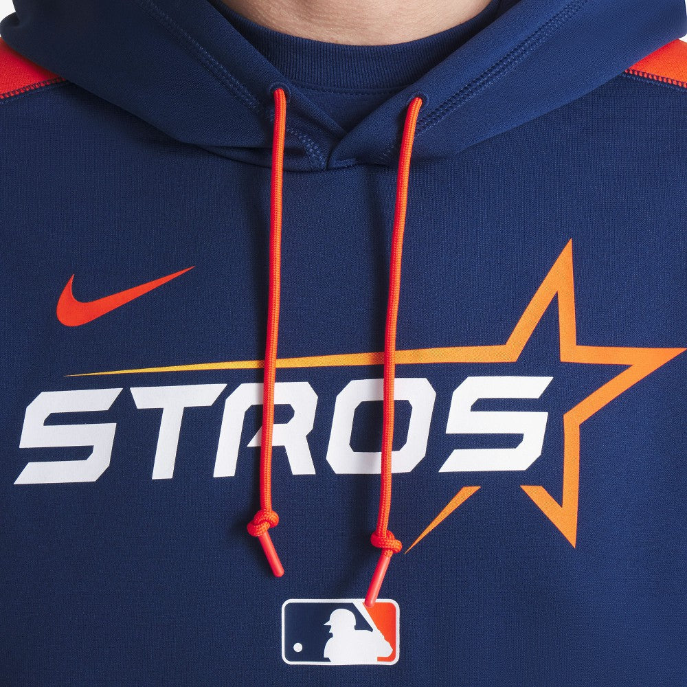 Houston Astros 2025 City Connect Authentic Collection Performance Pullover Hoodie Navy