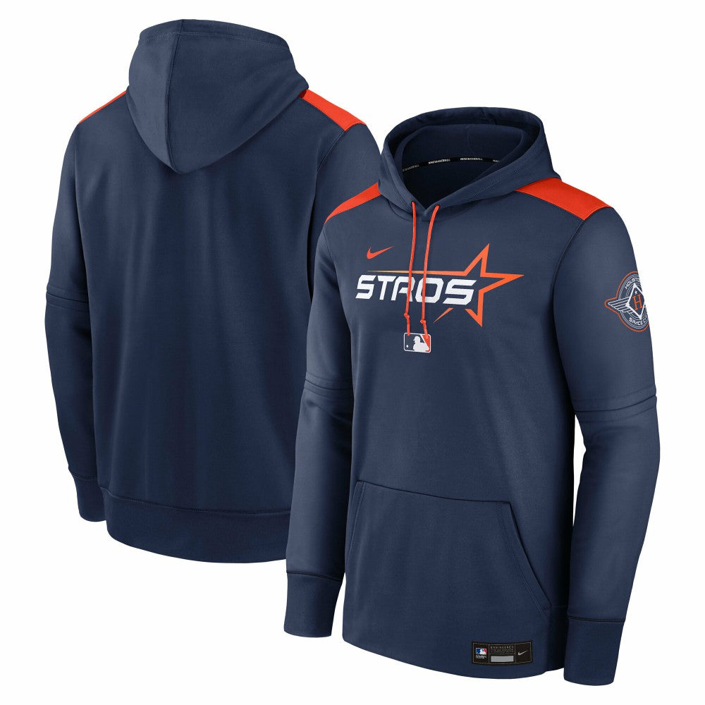 Houston Astros 2025 City Connect Authentic Collection Performance Pullover Hoodie Navy