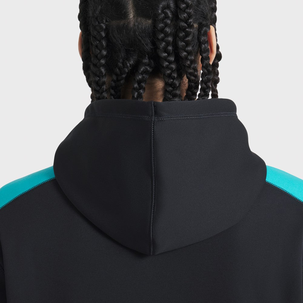 Miami Marlins 2025 City Connect Authentic Collection Therma Pullover Hoodie Black