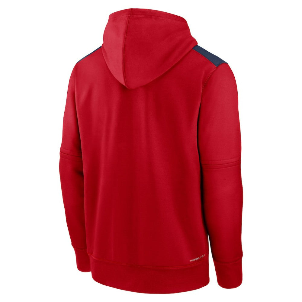 St. Louis Cardinals Authentic Collection City Connect Therma Pullover Hoodie Red