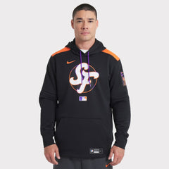 San Francisco Giants 2025 City Connect Authentic Collection Performance Pullover Hoodie Black