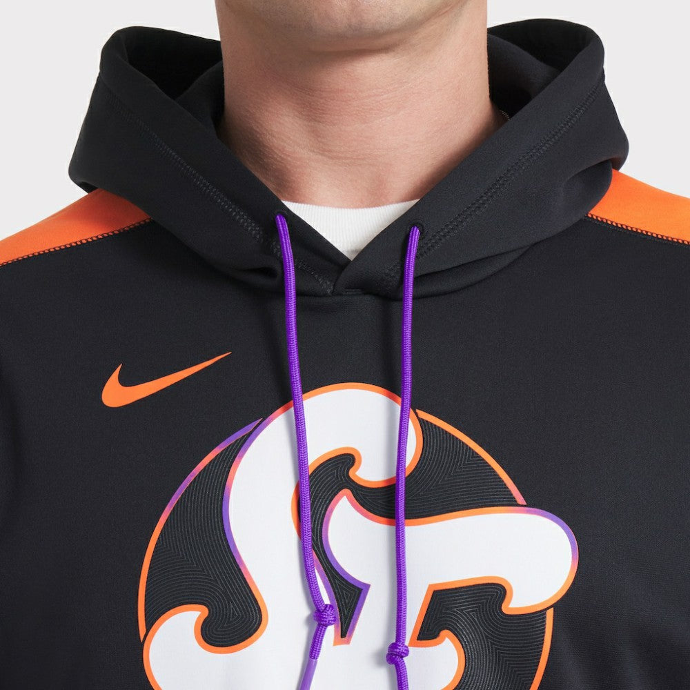 San Francisco Giants 2025 City Connect Authentic Collection Performance Pullover Hoodie Black