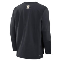 Texas Rangers 2025 City Connect Authentic Collection Player Dri-FIT Lightweight Pullover Black
