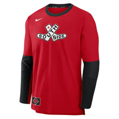 Chicago White Sox 2025 City Connect Authentic Collection Player Dri-FIT Lightweight Pullover Red