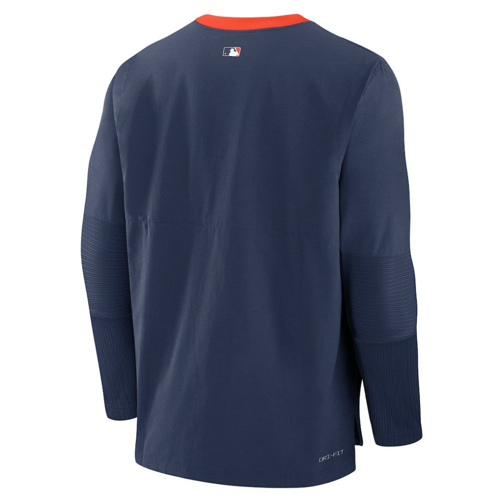 Houston Astros 2025 City Connect Authentic Collection Lightweight Player Performance Long Sleeve Top Navy