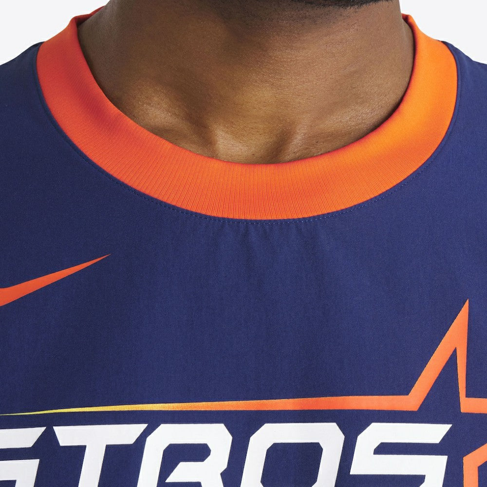 Houston Astros 2025 City Connect Authentic Collection Lightweight Player Performance Long Sleeve Top Navy