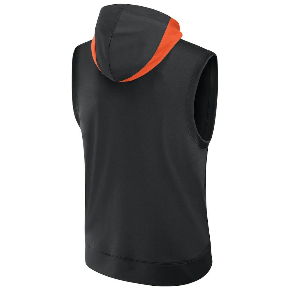 San Francisco Giants 2025 City Connect Authentic Collection Dri-FIT Sleeveless Hoodie Black