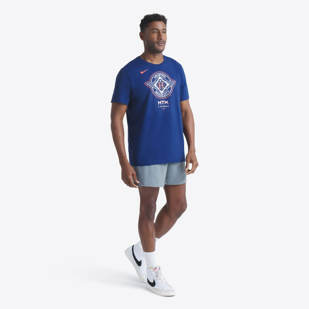 Houston Astros 2025 City Connect Logo T-Shirt Navy