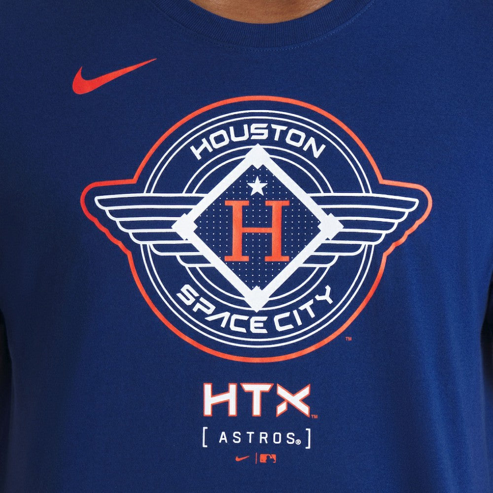 Houston Astros 2025 City Connect Logo T-Shirt Navy