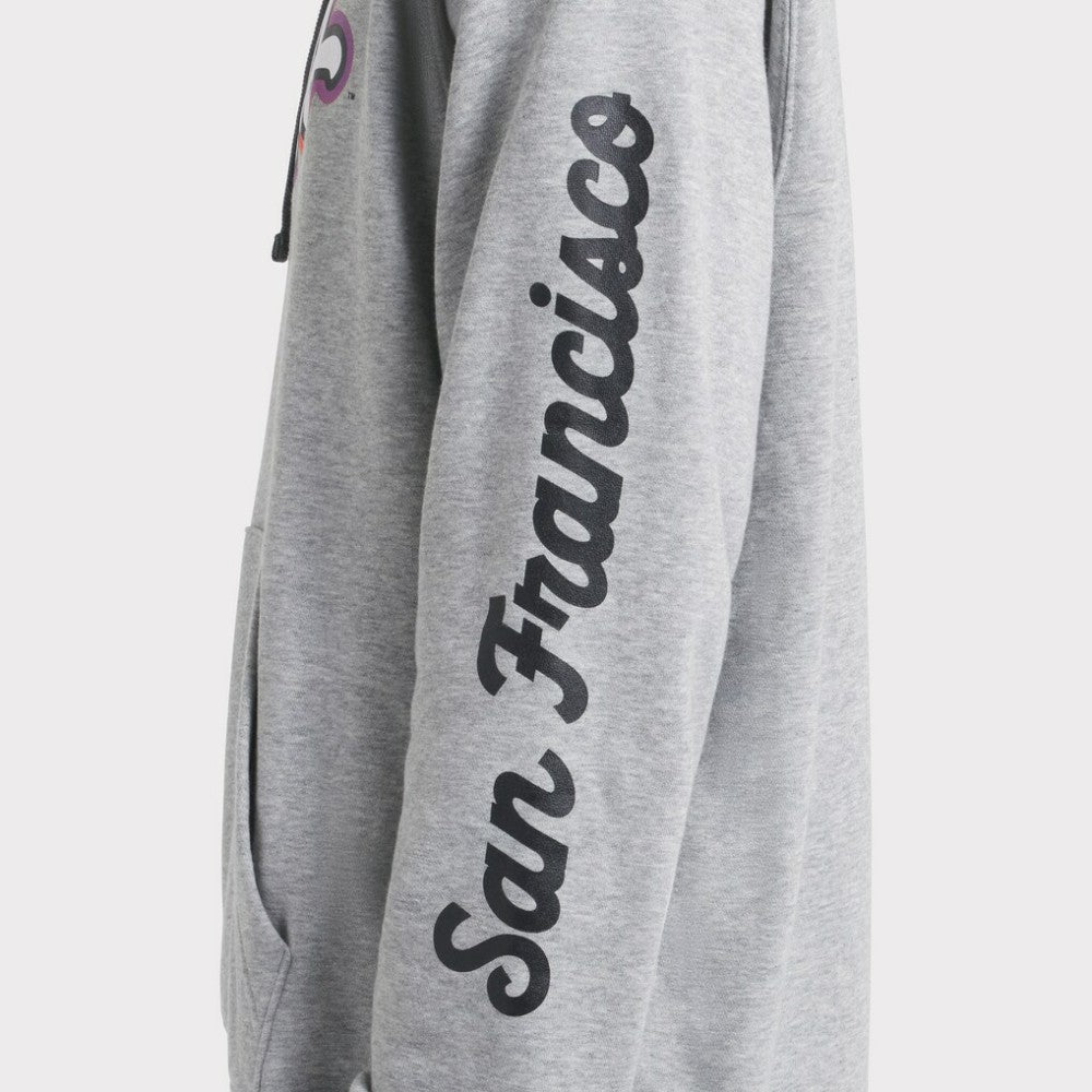 San Francisco Giants 2025 City Connect French Terry Club Pullover Hoodie Heather Gray