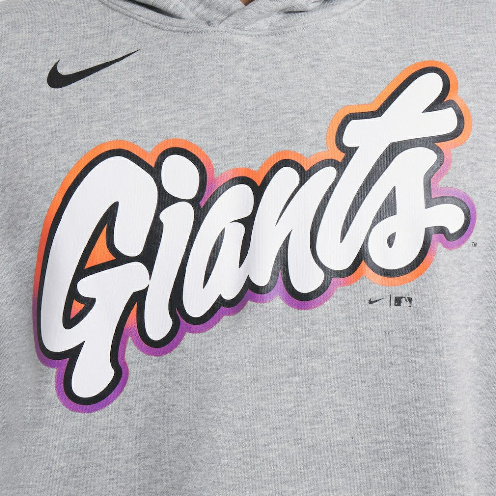 San Francisco Giants 2025 City Connect French Terry Club Pullover Hoodie Heather Gray