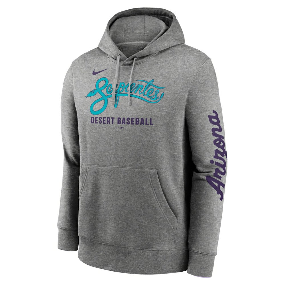 Arizona Diamondbacks City Connect Club Hoodie Heather Charcoal