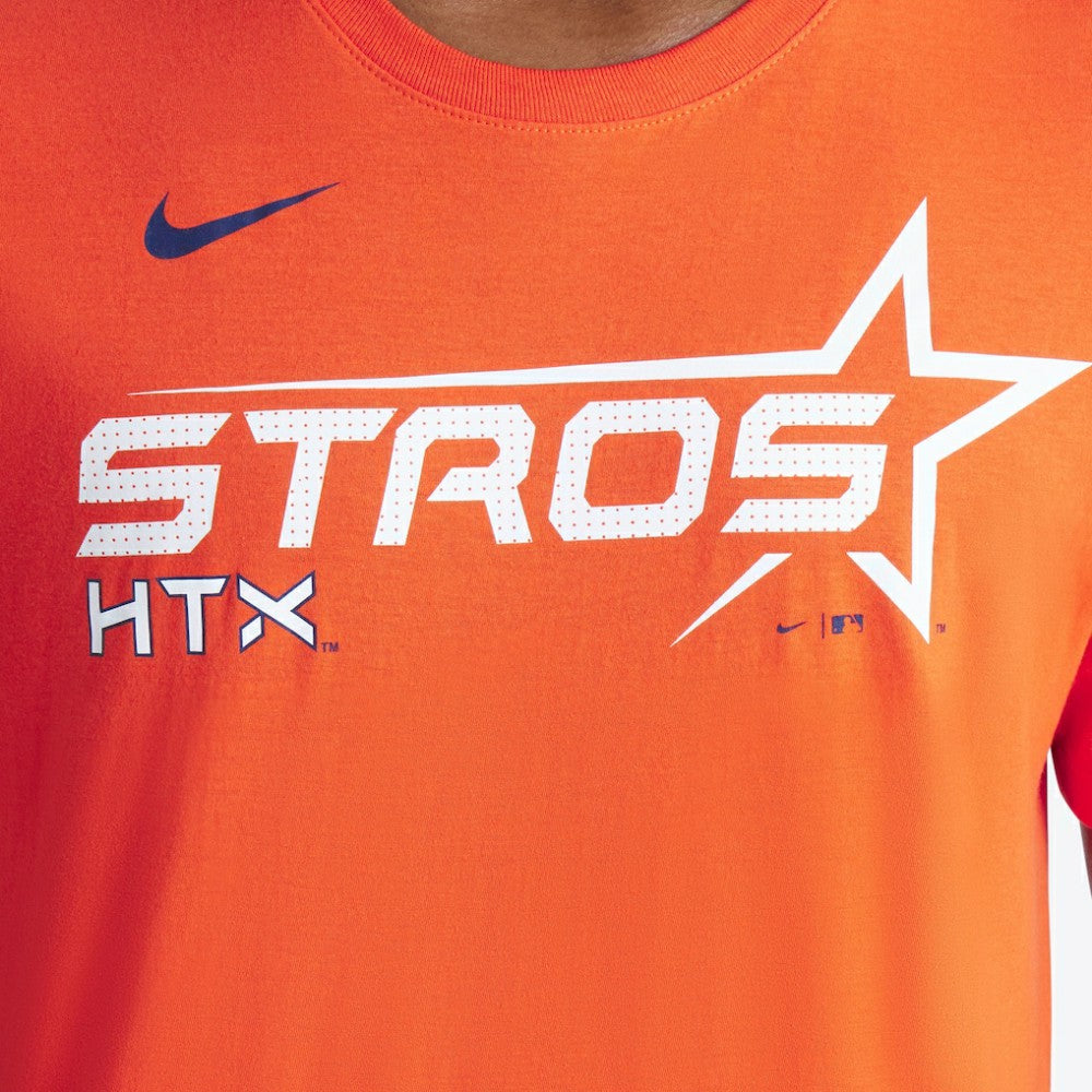 Houston Astros City Connect Wordmark T-Shirt Orange