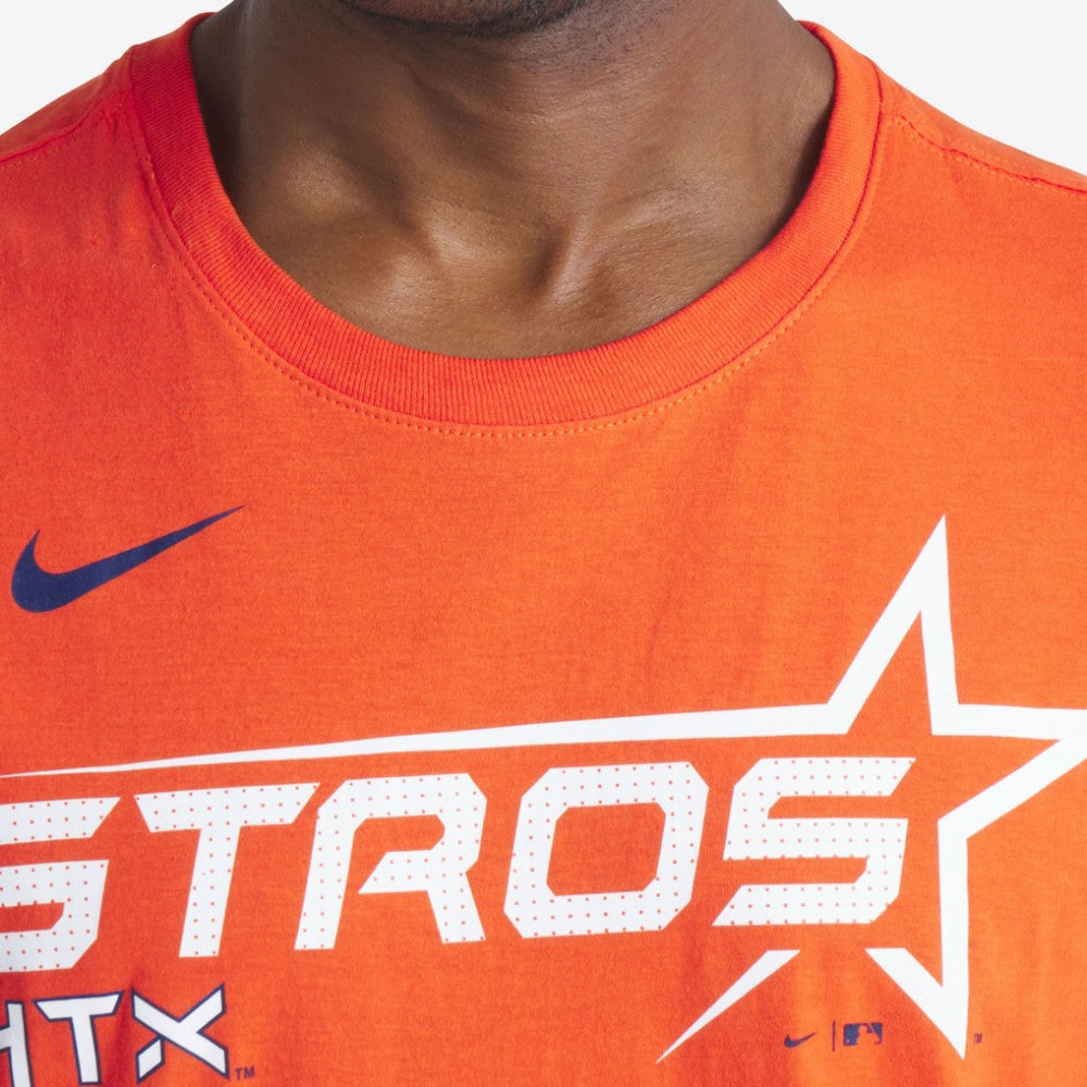 Houston Astros City Connect Wordmark T-Shirt Orange