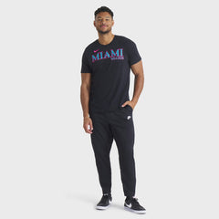 Miami Marlins City Connect Wordmark T-Shirt Black