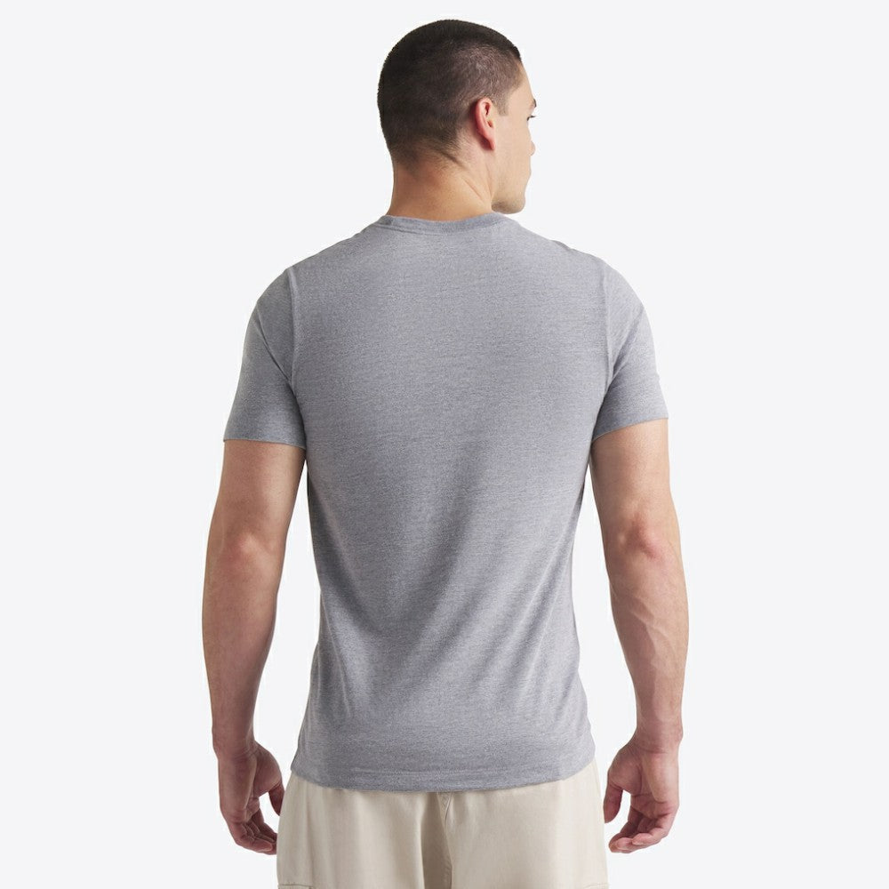 Washington Nationals City Connect Script Tri-Blend T-Shirt Heather Charcoal