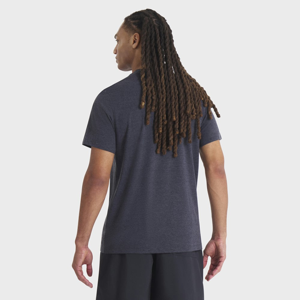 Miami Marlins City Connect Script Tri-Blend T-Shirt Heather Black