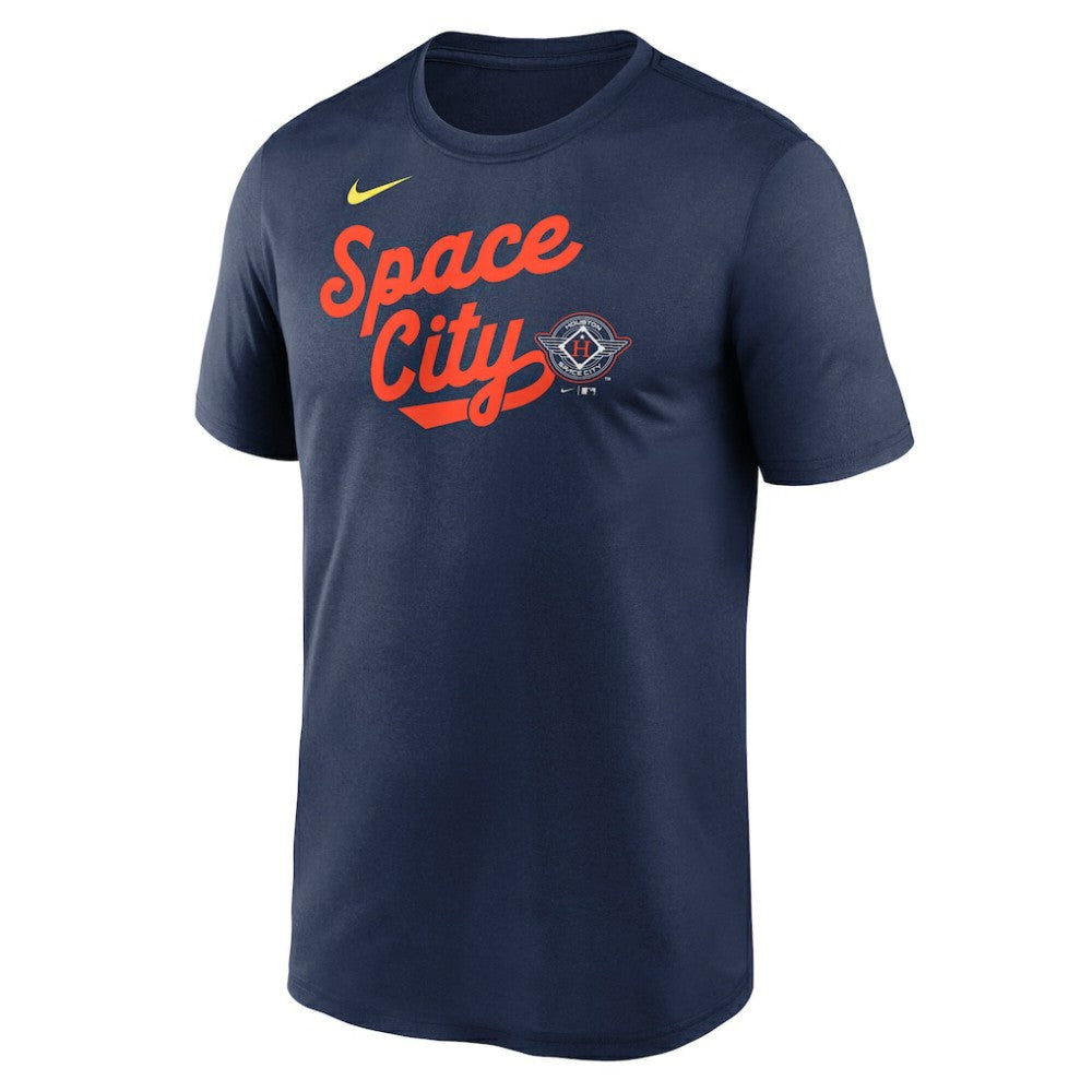 Houston Astros 2025 City Connect Team Phrase Legend Performance T-Shirt Navy