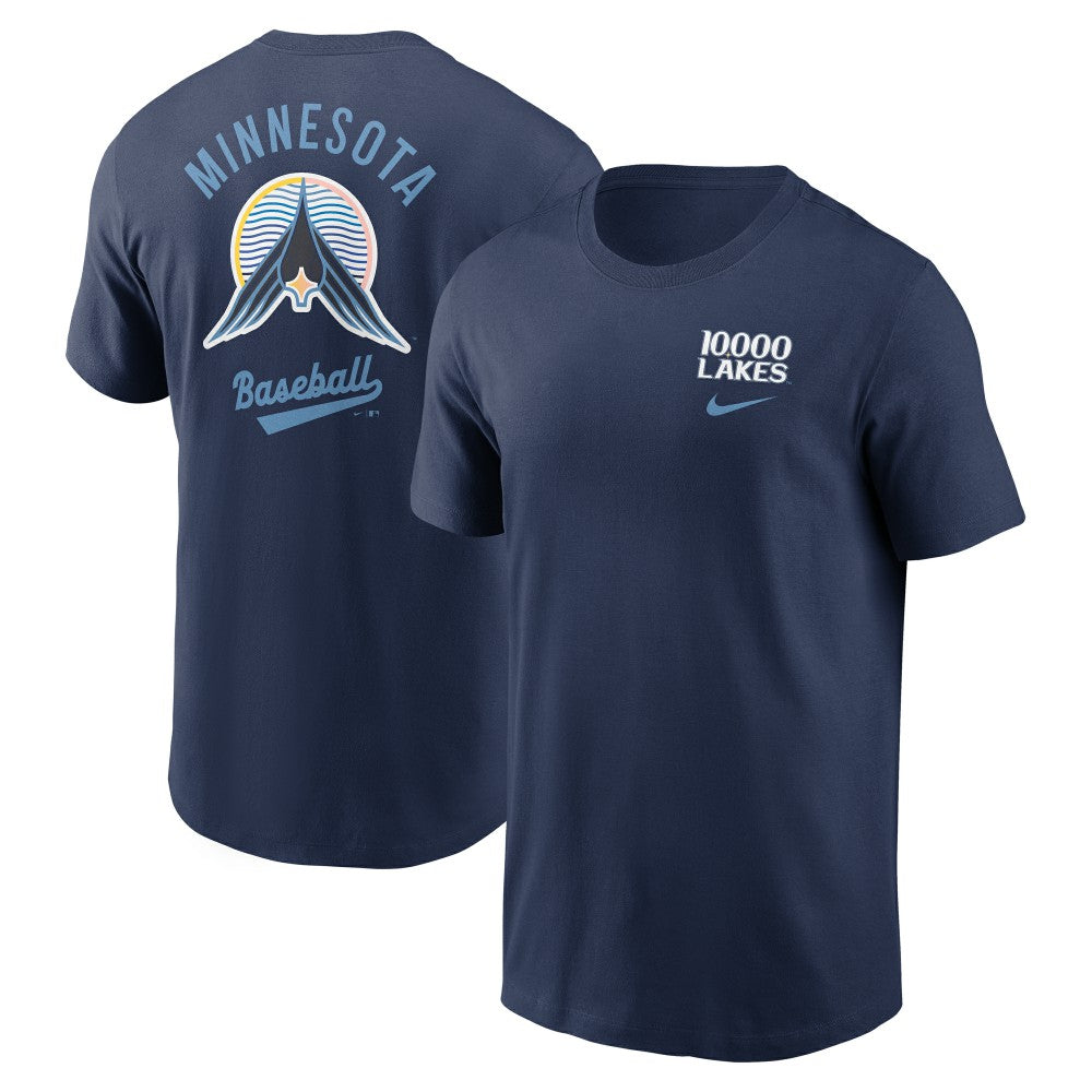 Minnesota Twins 2025 City Connect 2-Hit T-Shirt Navy