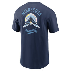 Minnesota Twins 2025 City Connect 2-Hit T-Shirt Navy