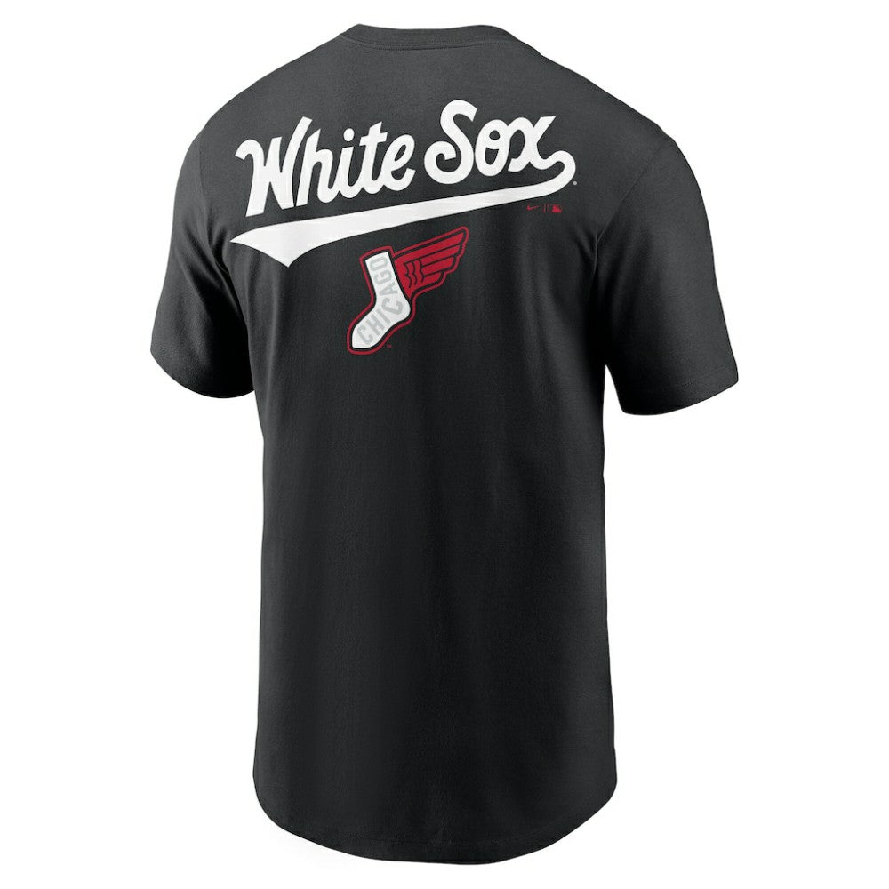 Chicago White Sox 2025 City Connect 2-Hit T-Shirt Black