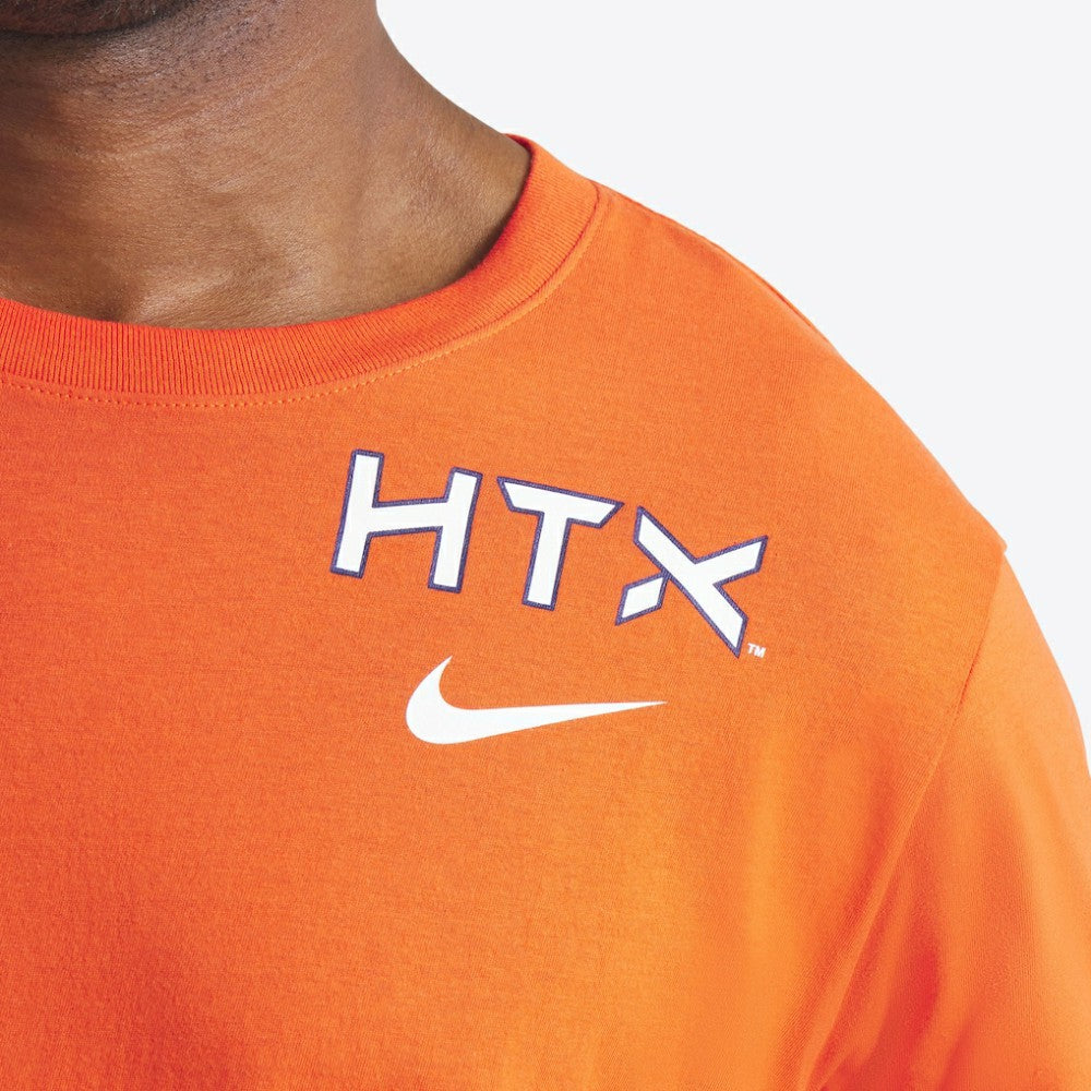 Houston Astros 2025 City Connect 2-Hit T-Shirt Orange