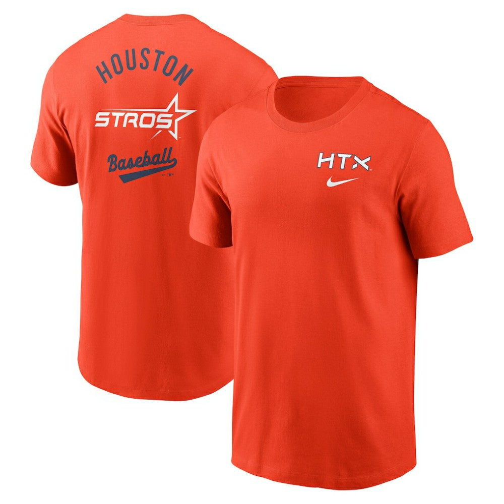 Houston Astros 2025 City Connect 2-Hit T-Shirt Orange