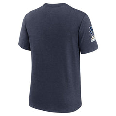 Houston Astros Cooperstown Collection Eras Tri-Blend T-Shirt Heather Navy