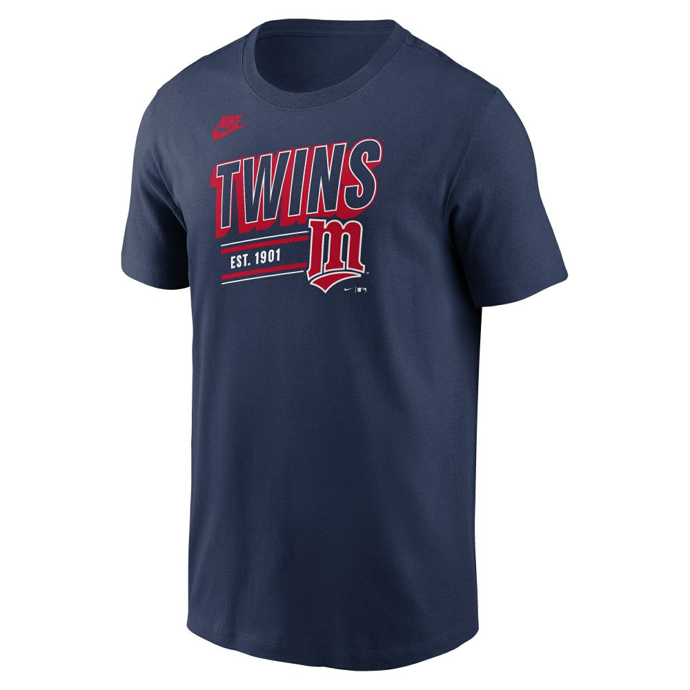 Minnesota Twins Cooperstown Collection Retro T-Shirt Navy