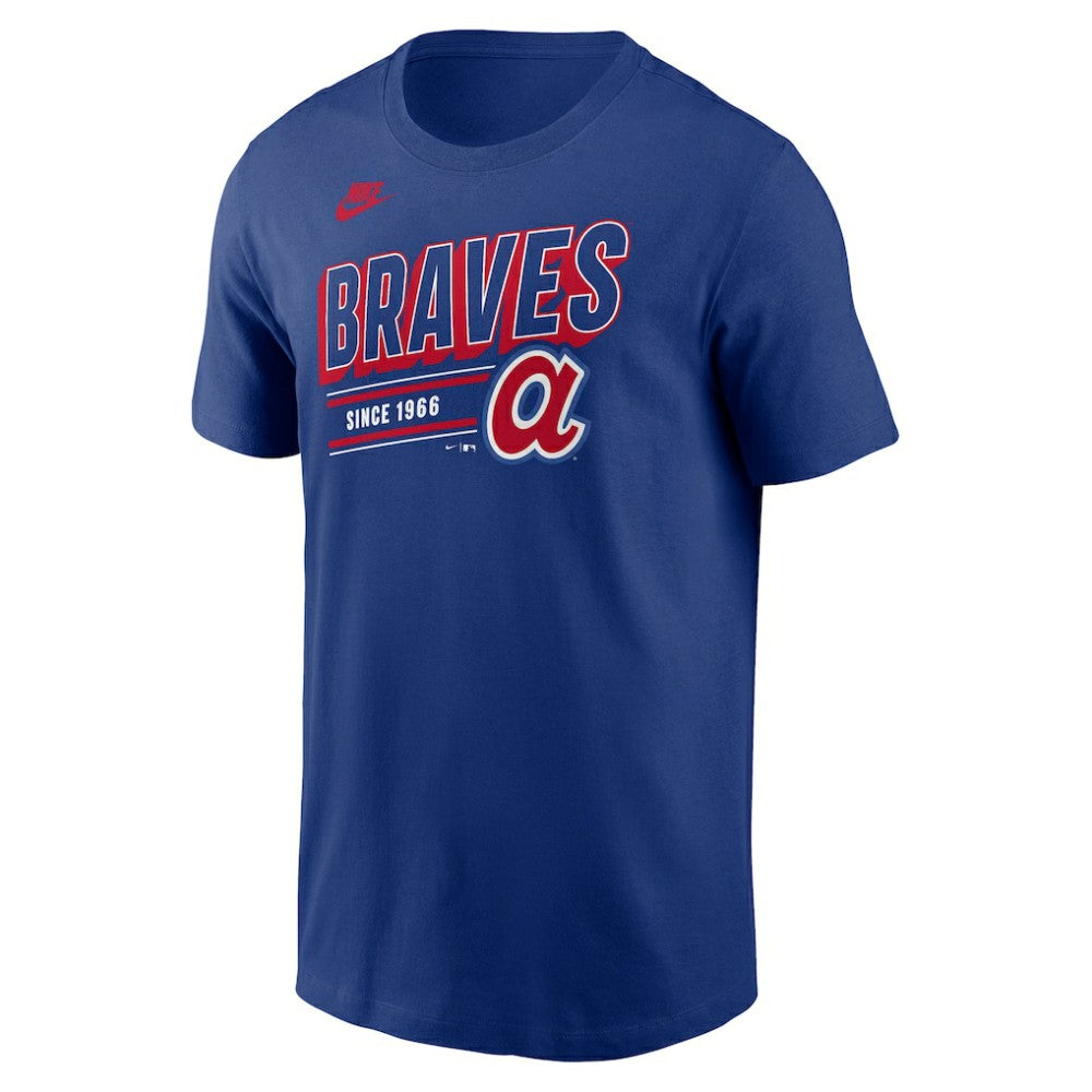 Atlanta Braves Cooperstown Collection Retro T-Shirt Royal