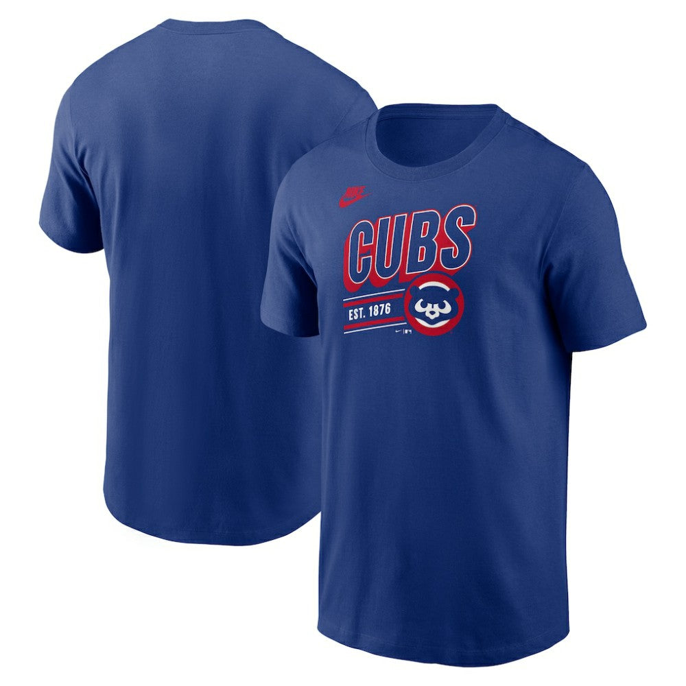 Chicago Cubs Cooperstown Collection Retro T-Shirt Royal