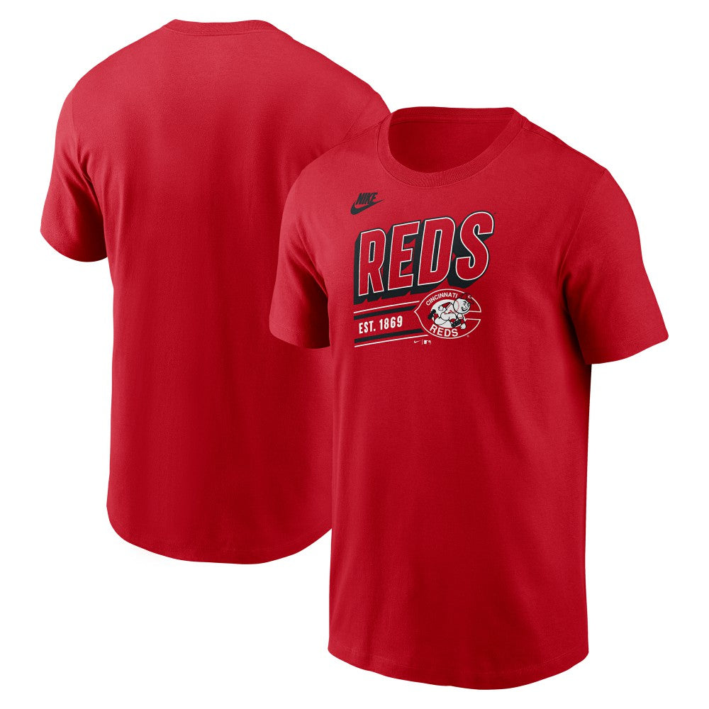 Cincinnati Reds Cooperstown Collection Retro T-Shirt Red