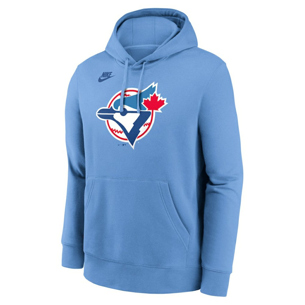 Toronto Blue Jays Cooperstown Collection Logo Club Hoodie Powder Blue