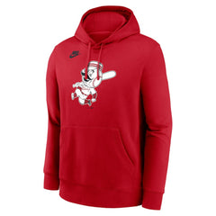Cincinnati Reds Cooperstown Collection Logo Club Hoodie Red