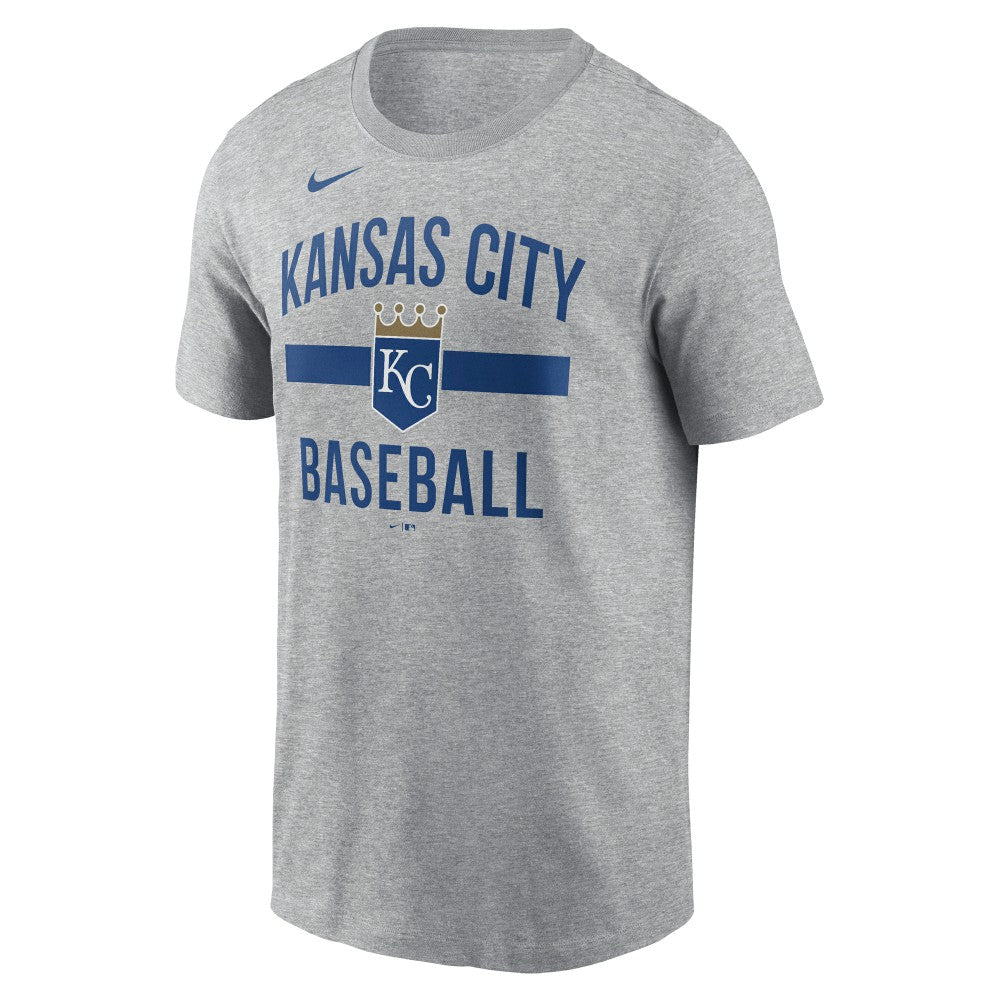 Kansas City Royals  Arched T-Shirt Heather Gray