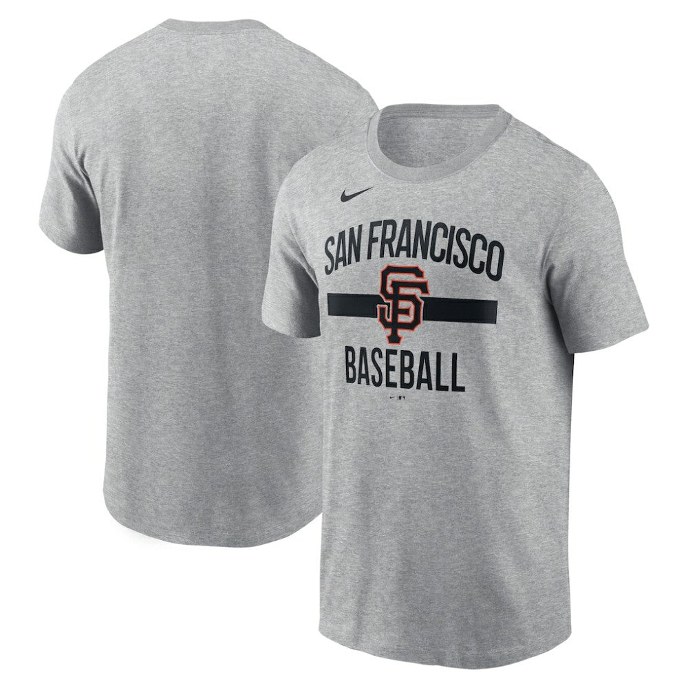 San Francisco Giants Arched T-Shirt Heather Gray