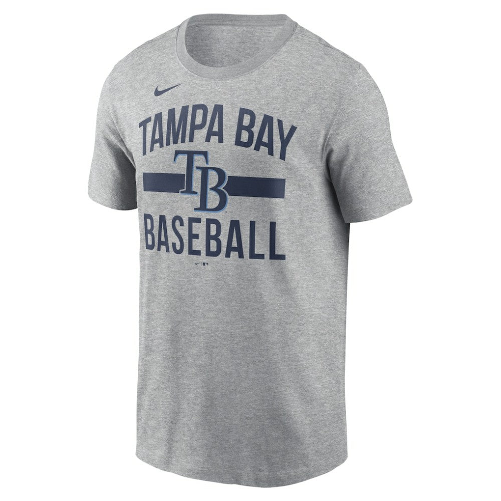 Tampa Bay Rays  Arched T-Shirt Heather Gray