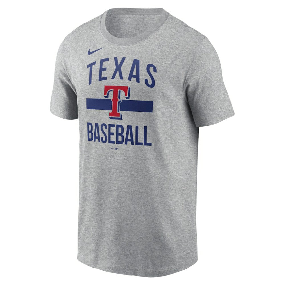 Texas Rangers  Arched T-Shirt Heather Gray