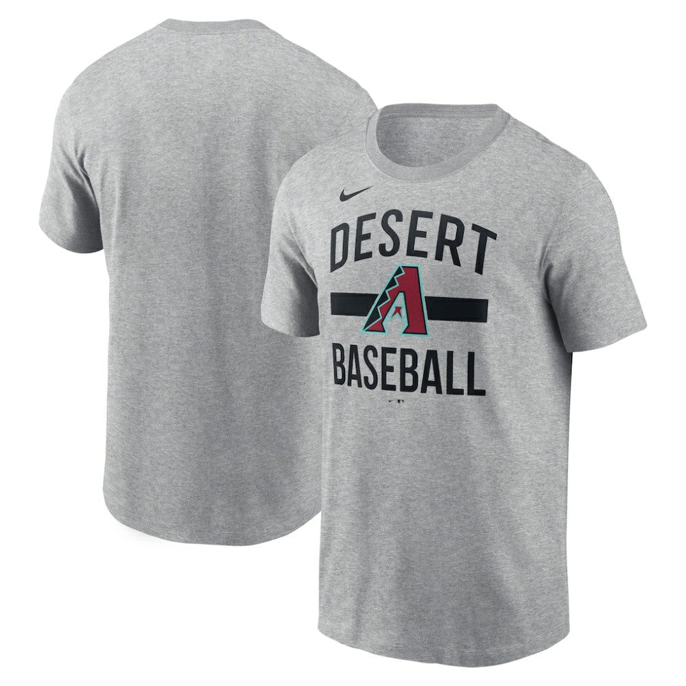Arizona Diamondbacks  Arched T-Shirt Heather Gray