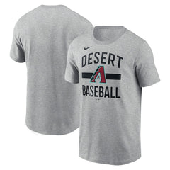 Arizona Diamondbacks  Arched T-Shirt Heather Gray