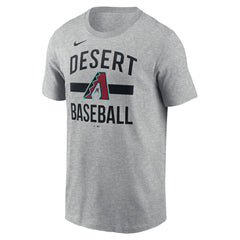 Arizona Diamondbacks  Arched T-Shirt Heather Gray