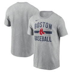 Boston Red Sox  Arched T-Shirt Heather Gray