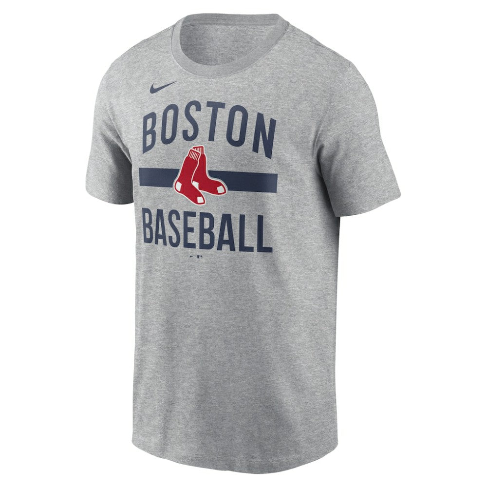 Boston Red Sox  Arched T-Shirt Heather Gray