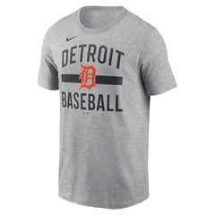 Detroit Tigers  Arched T-Shirt Heather Gray
