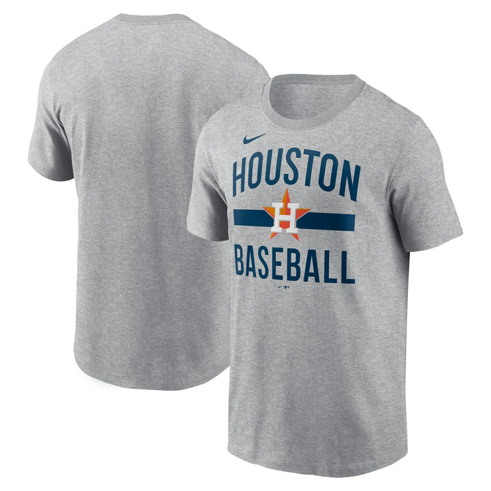 Houston Astros  Arched T-Shirt Heather Gray
